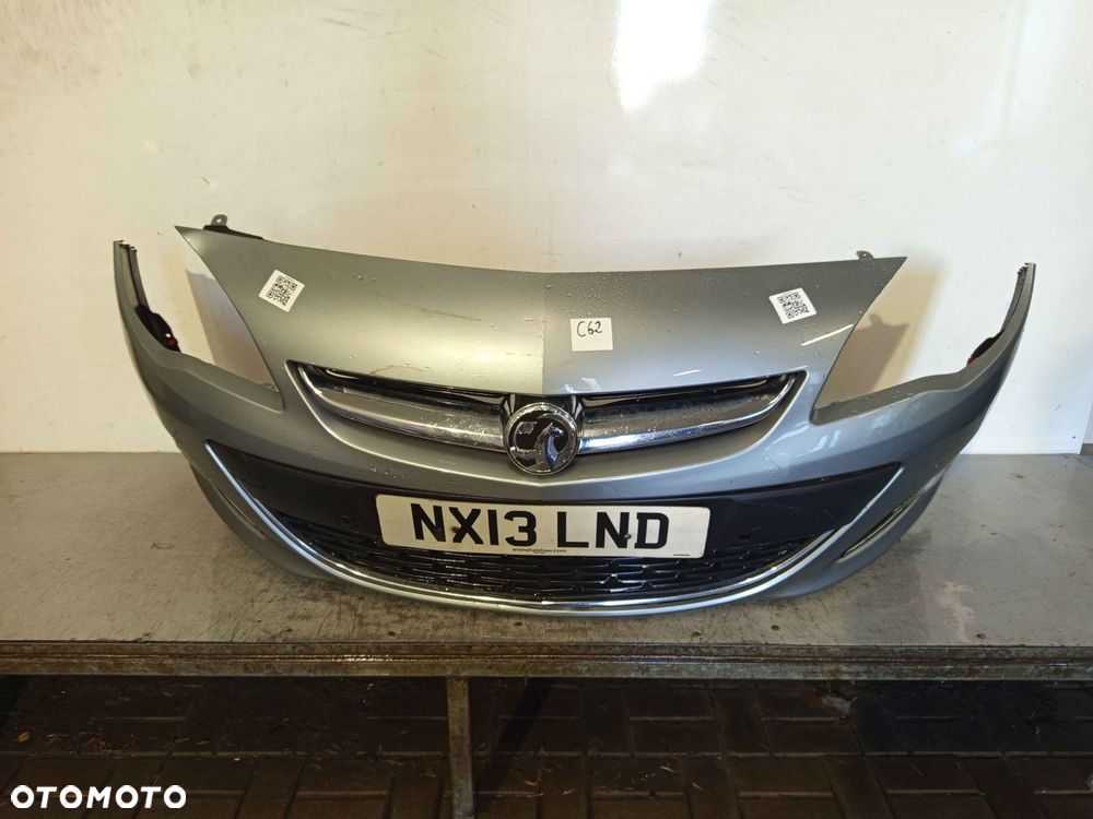^ ZDERZAK PRZÓD PRZEDNI OPEL ASTRA J 4 IV LIFT FL Z179 SZARY - 1