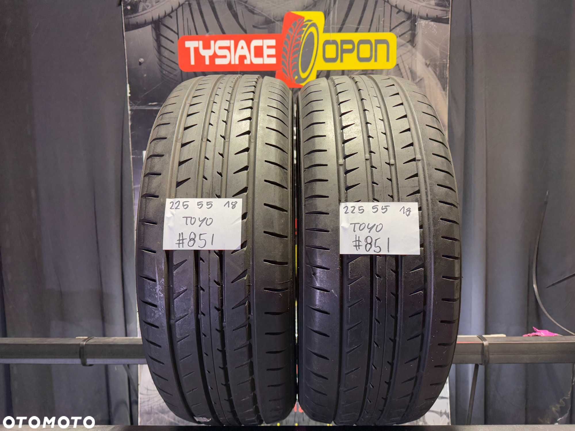 Opony Letnie 225/55/18 TOYO PROXES #851 - 1