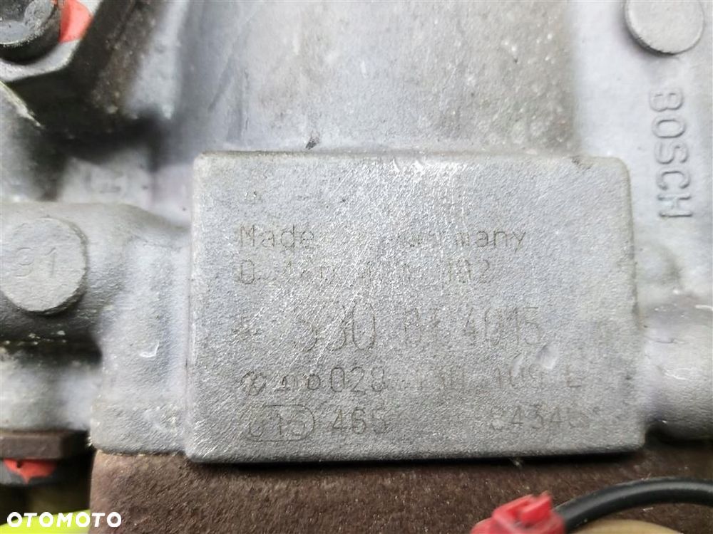 Pompa wtryskowa Audi 80 B4 1991-1995  1.9TDI 90KM BOSCH 028130109L - 2