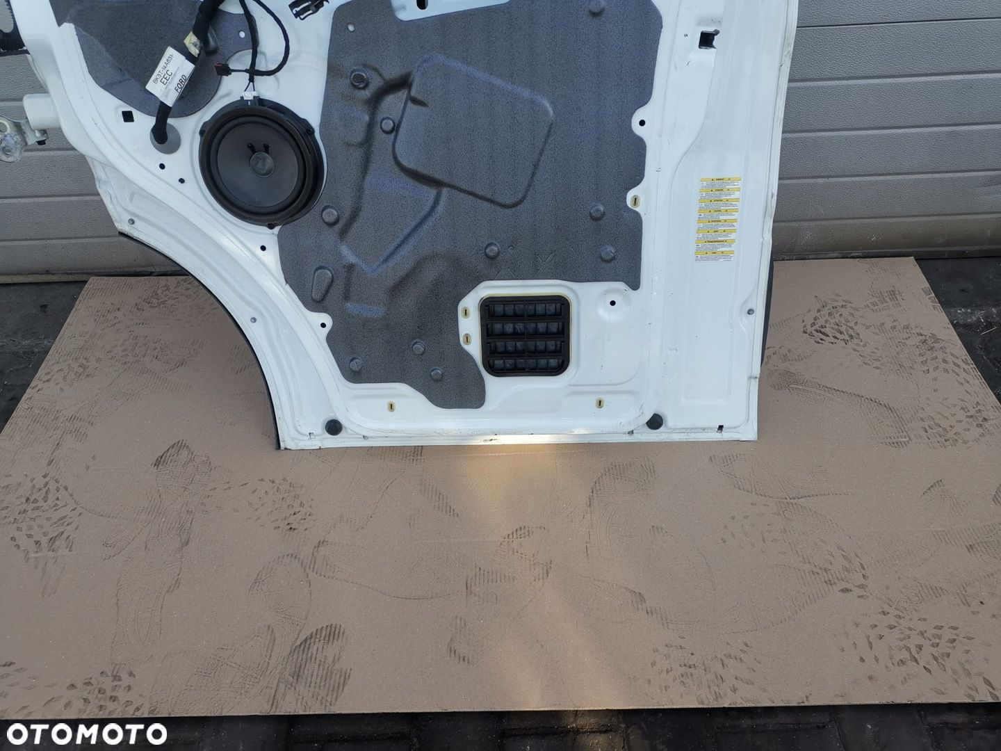 Drzwi Prawe Przód Ford Transit MK8 2014- BIAŁE KOMPLETNE - 7