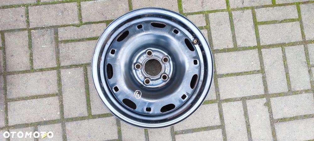 FELGI STALOWE 5x100 6Jx14 CALI ET43 VW SEAT SKODA KOMPLET 4 SZTUKI - 5