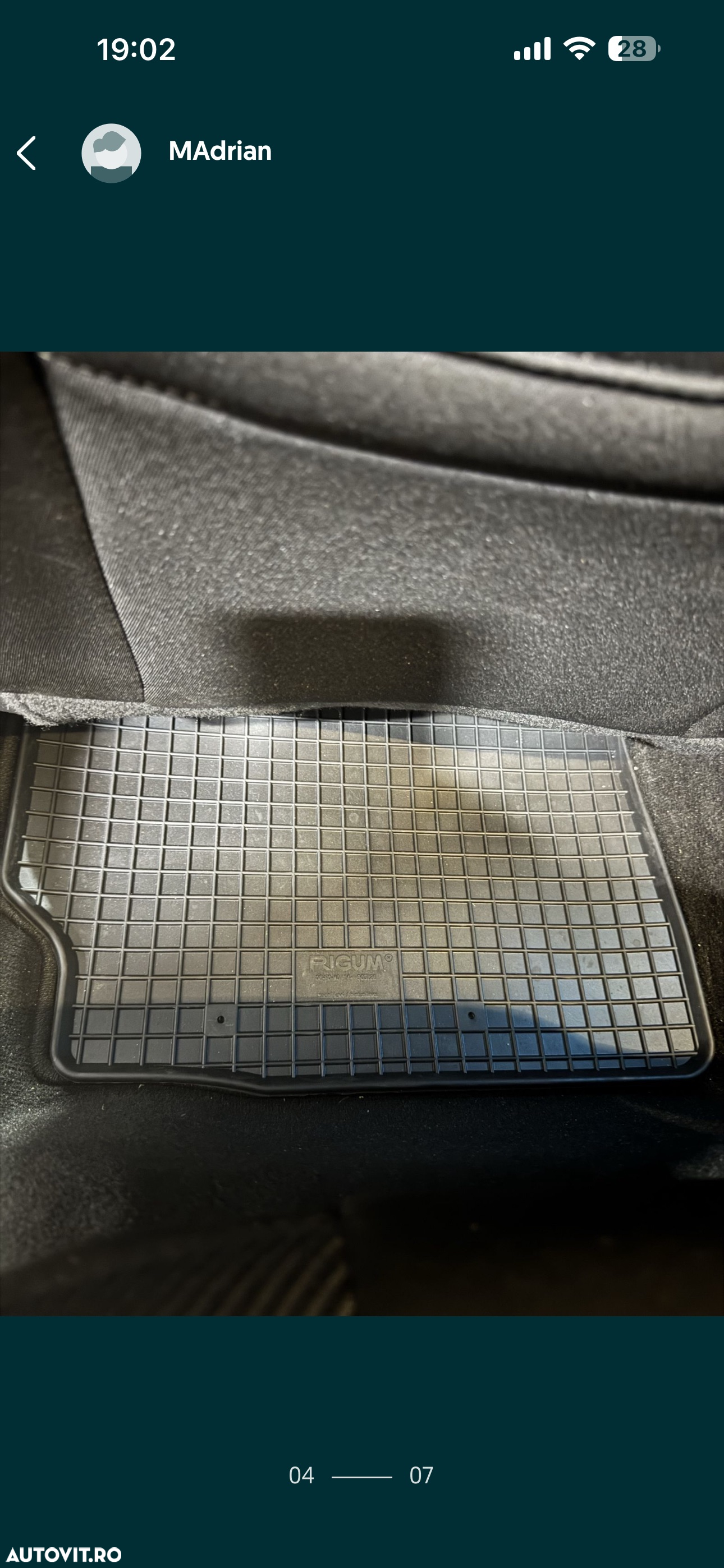 Set Covor Pres Cauciuc Ford Mondeo Rigum, Tava Portbagaj Rigum Mondeo - 4