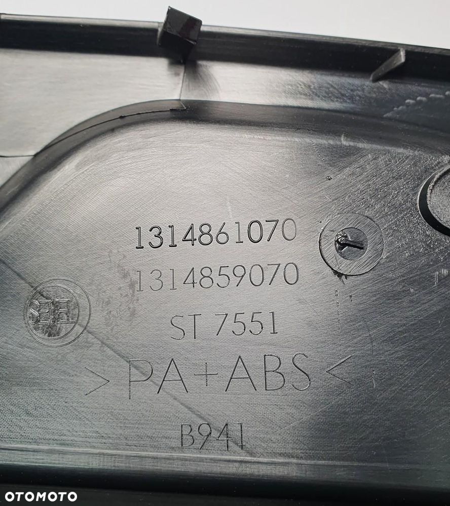 RAMKA OSŁONA RADIA KONSOLI PEUGEOT BOXER III 1314861070 - 8