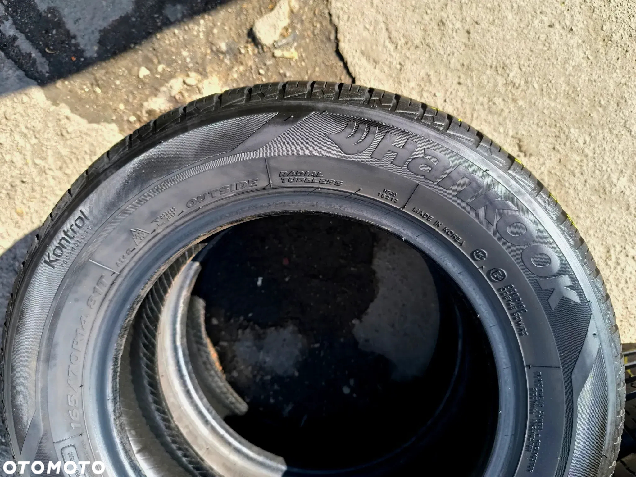 165/70R14 81T Opony Całoroczne Wielosezonowe HANKOOK KINERGY 4S 4 S 5mm Legnica ALU-RAD 23r. 165/70 - 7