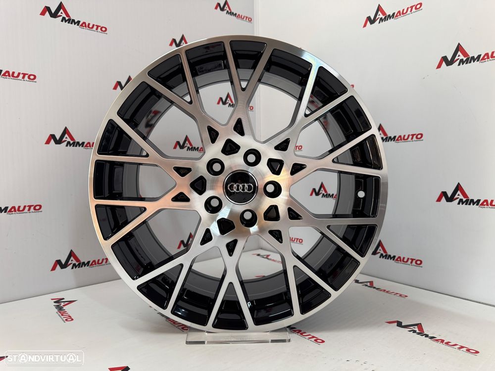 Jantes Look Audi RS4 2024 Preto Polido 18 - 4