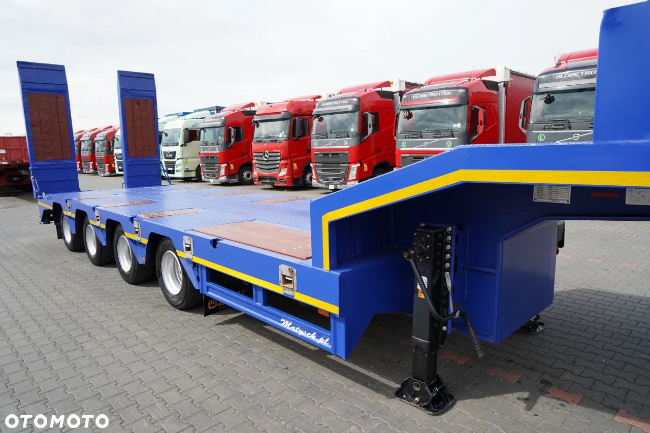 Faymonville OZGUL  NACZEPA LAWETA / LW4 / NISKOPODWOZIOWA / POSZERZANA / 4 OSIE /  12 M / NAJAZDY HYDRAULICZNE / SPROWADZONA - 11