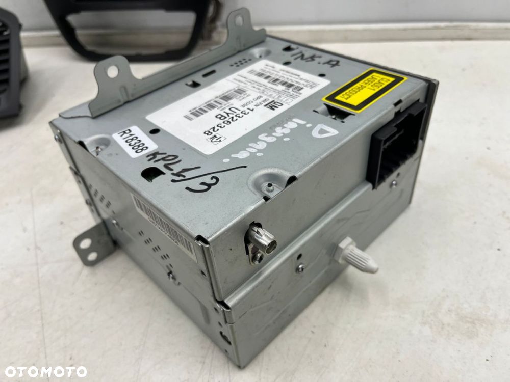 Radio Opel Insignia A 08-17r tuner CD 300 czytnik płyt panel sterowania wyświetlacz komplet 13326328 - 11