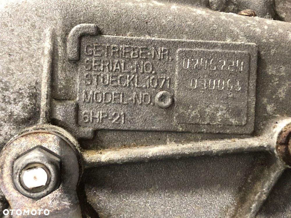 SKRZYNIA BIEGÓW  BMW 3 (E90) 2004 - 2012 318 d 105 kW [143 KM] olej napędowy 2007 - 2011 7601243 - 8