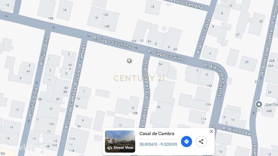 Terreno Urbano na Rua Gago Coutinho em Casal de Cambra - Grande imagem: 4/11