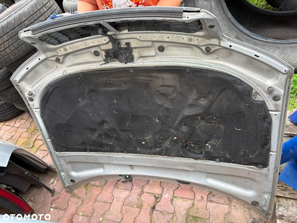 Maska grill drzwi lusterko audi a4 b6 sedan srebrne - 11
