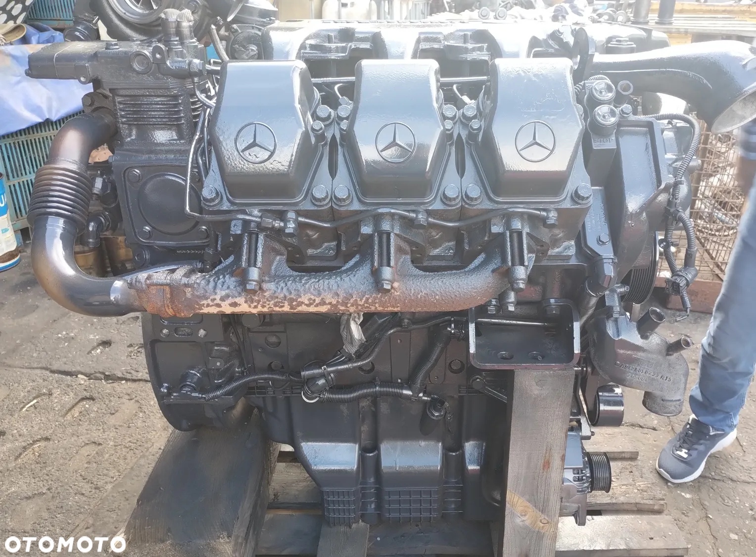 Silnik Mercedes Actros MP2 MP3 OM501 LA GWARANCJA - 2