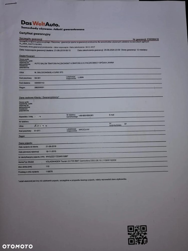 Volkswagen Touran 2.0 TDI BMT Comfortline DSG - 25