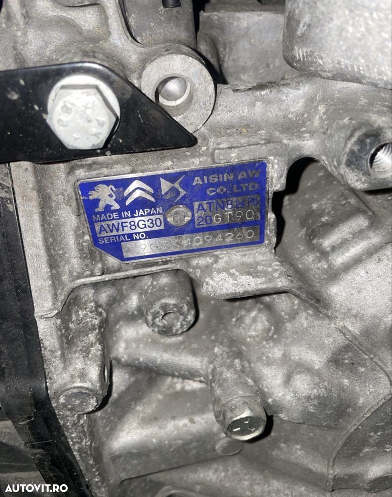 Cutie viteze automata 20gt90 peugeot 3008/5008 ds7 1.5 diesel - 3
