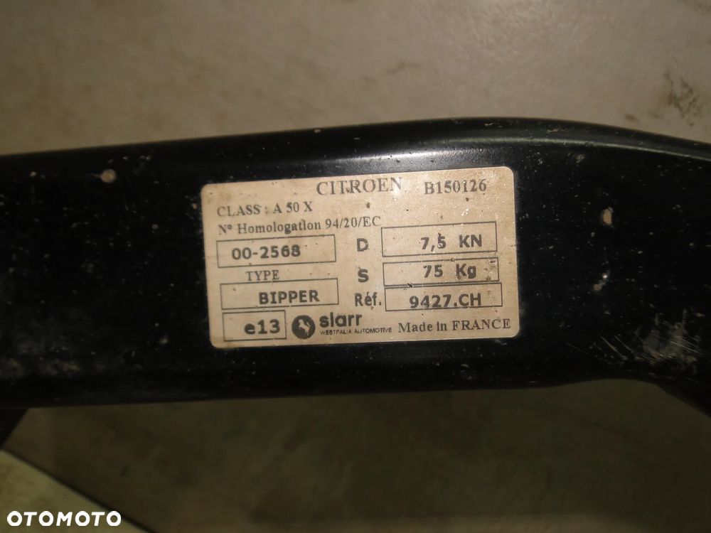 BIPPER NEMO FIORINO HAK HOLOWNICZY KULA MODUŁ ORYGINALNY EUROPA - 20