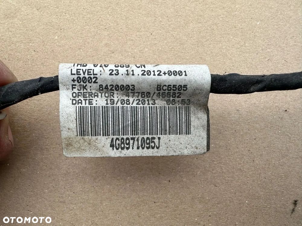 INSTALACJA ZDERZAKA PRZEDNIEGO Audi RS7 4G8 2013 RADARY + 4X PDC - 2