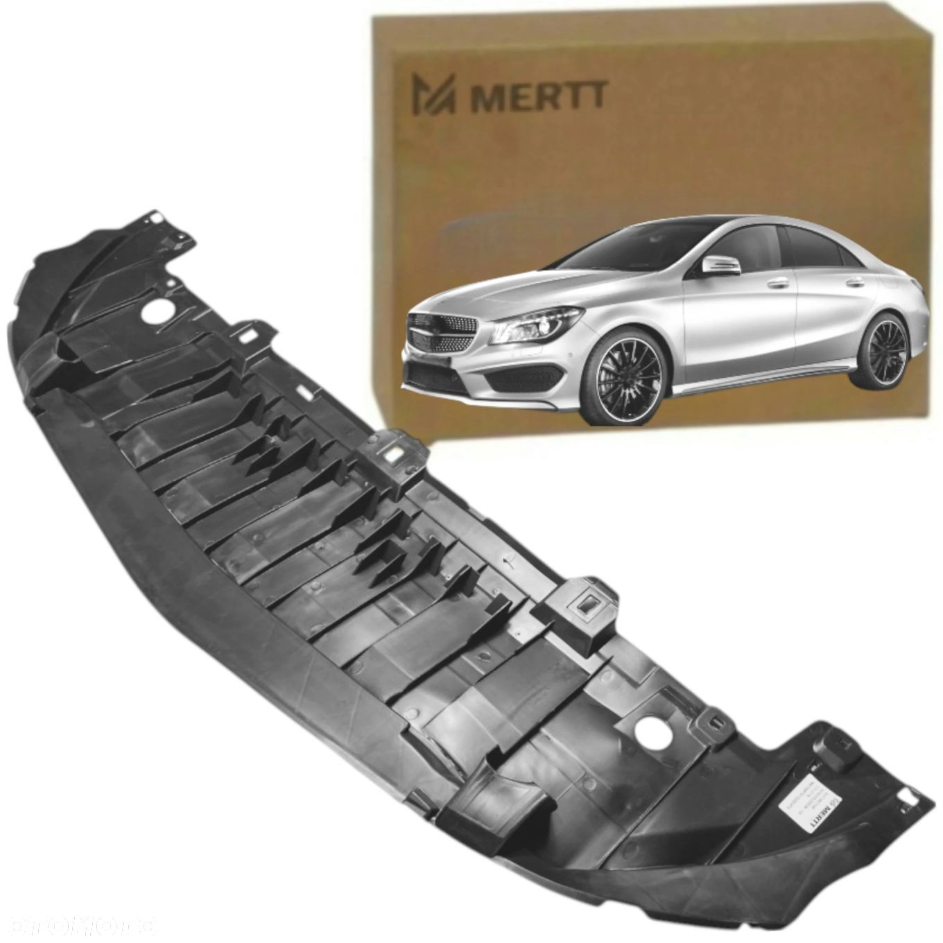 Mercedes CLA C117 W117 17-19 po lifcie Osłona pod zderzak podłoga płyta - 1