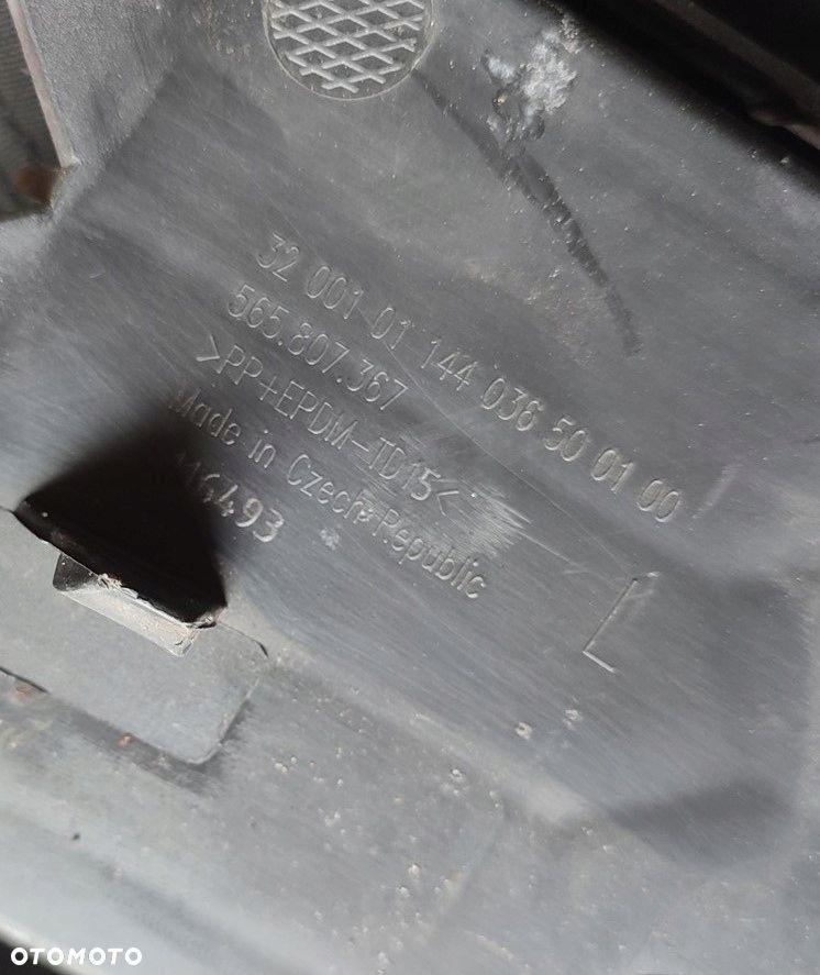 Kratka lewa zderzaka przedniego 565807367 Skoda Kodiaq - 3