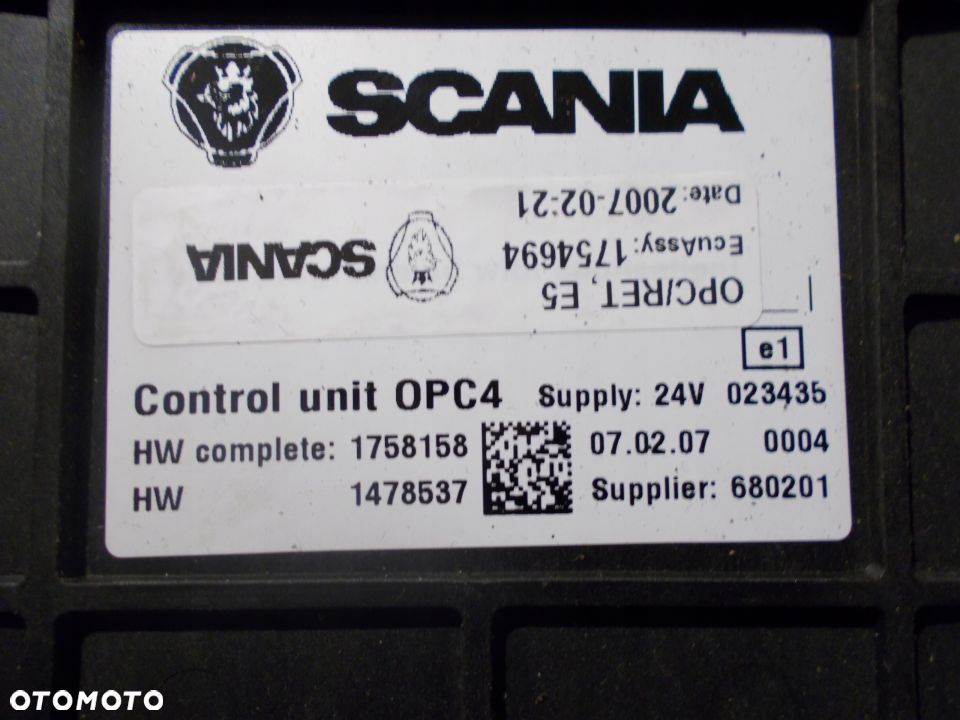 SCANIA R OPC4 STEROWNIK - 2