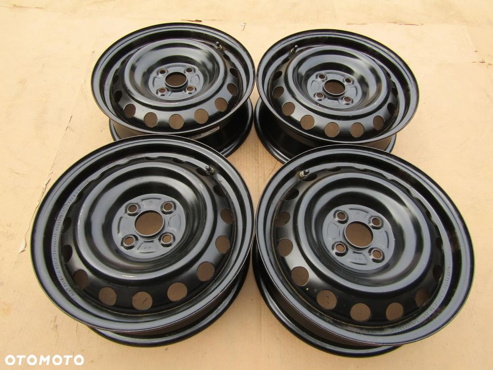 4x Felgi 15 Toyota Yaris III IQ 5j 4x100 ET39 + czujniki TPMS - 1