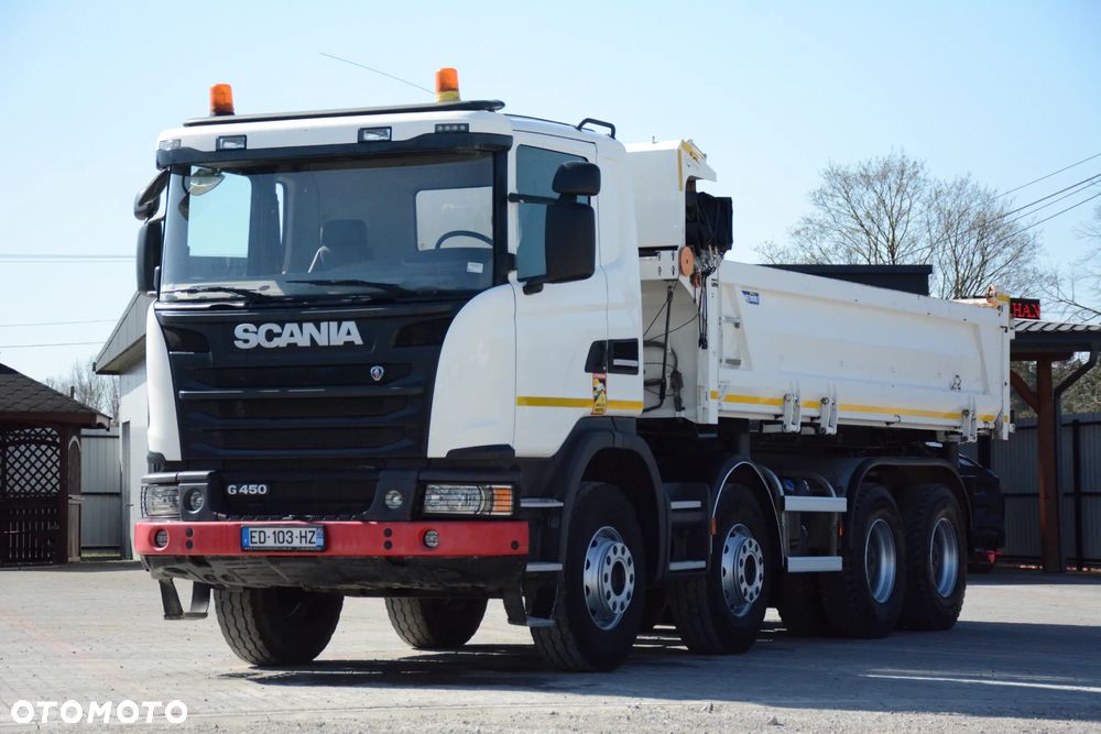 Scania G 450 / 2016r / 8x4 / Retarder / Hydroburta / Niski przebieg / Bardzo dobry stan - 6