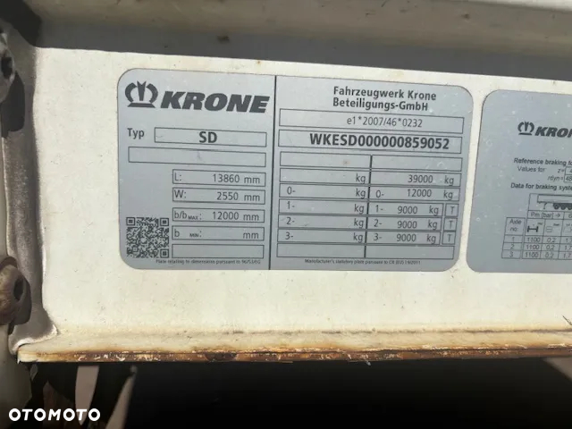 Krone Krone SD Izoterma Krone Izoterma 2018 Box Dopell Stock - 2