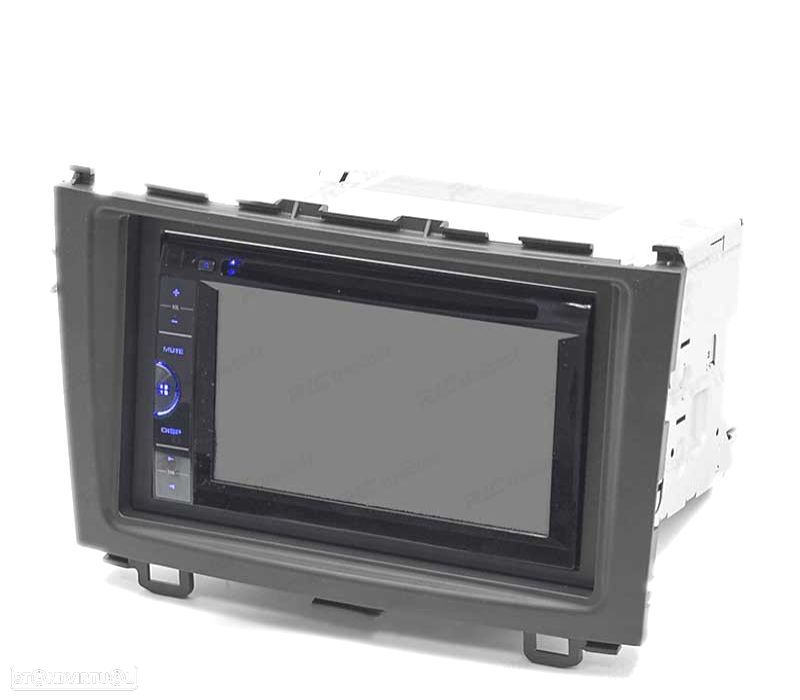 MOLDURA ADAPTADOR PRETO PARA RADIO 2-DIN PARA HONDA CR-V 07-11 - 3