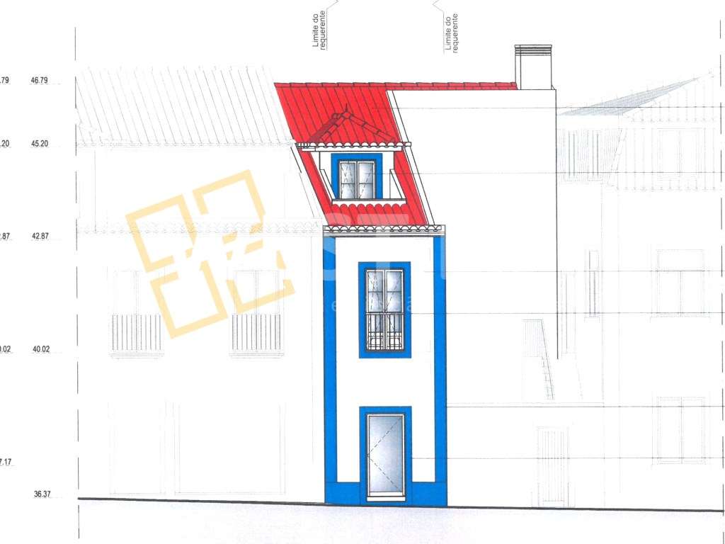 Prédio com projeto aprovado - CENTRO da Vila - Lojas e habitação - ... - Grande imagem: 4/22