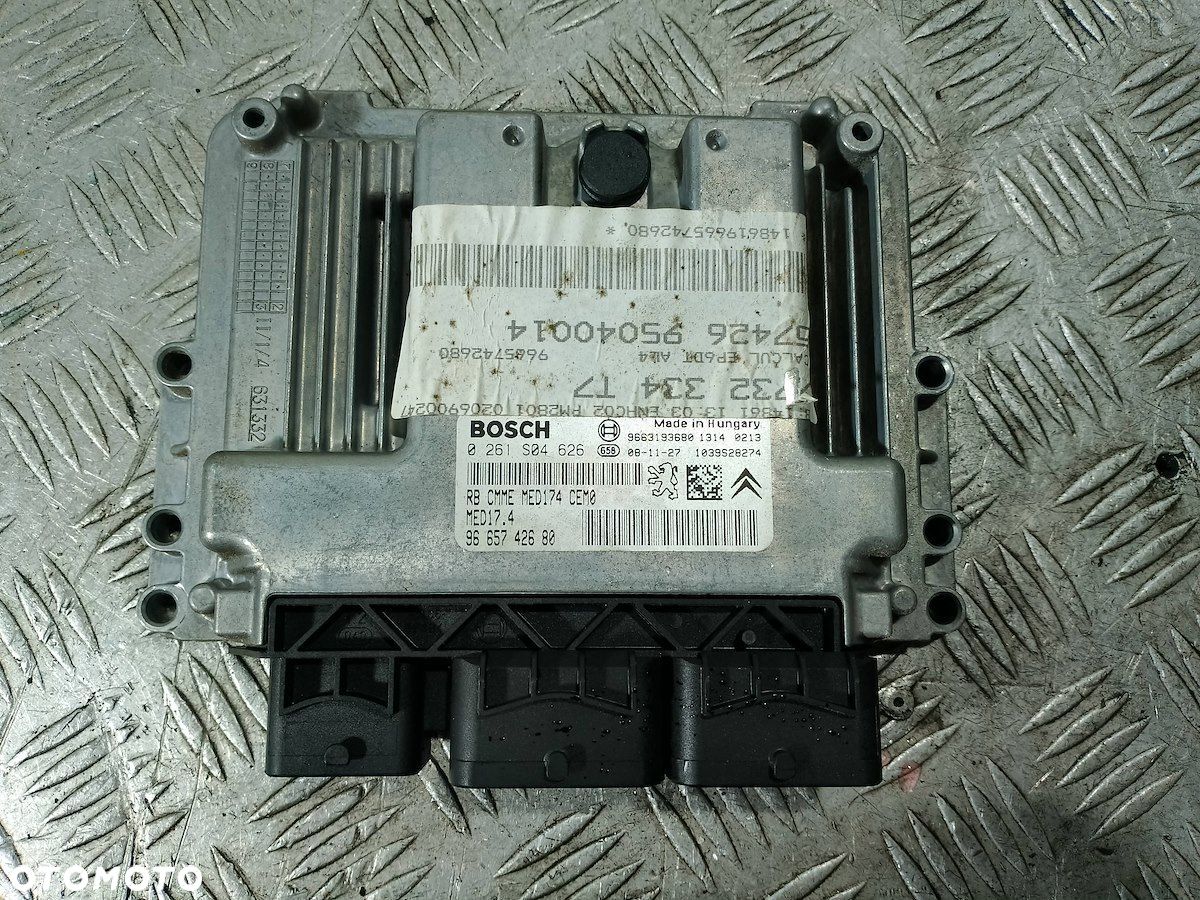 KOMPUTER, STEROWNIK PEUGEOT 308 SW 1.6 TURBO - 1