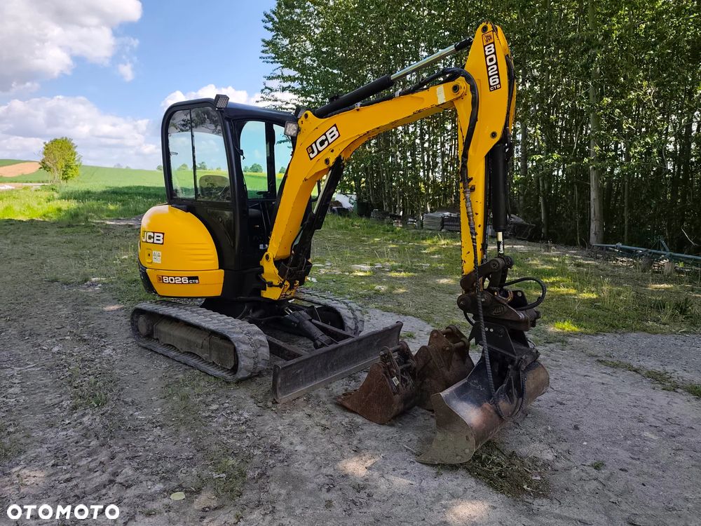 JCB 8026/2016Rok/3-Łyżki/5400Mth/Waga2.8T/ - 2