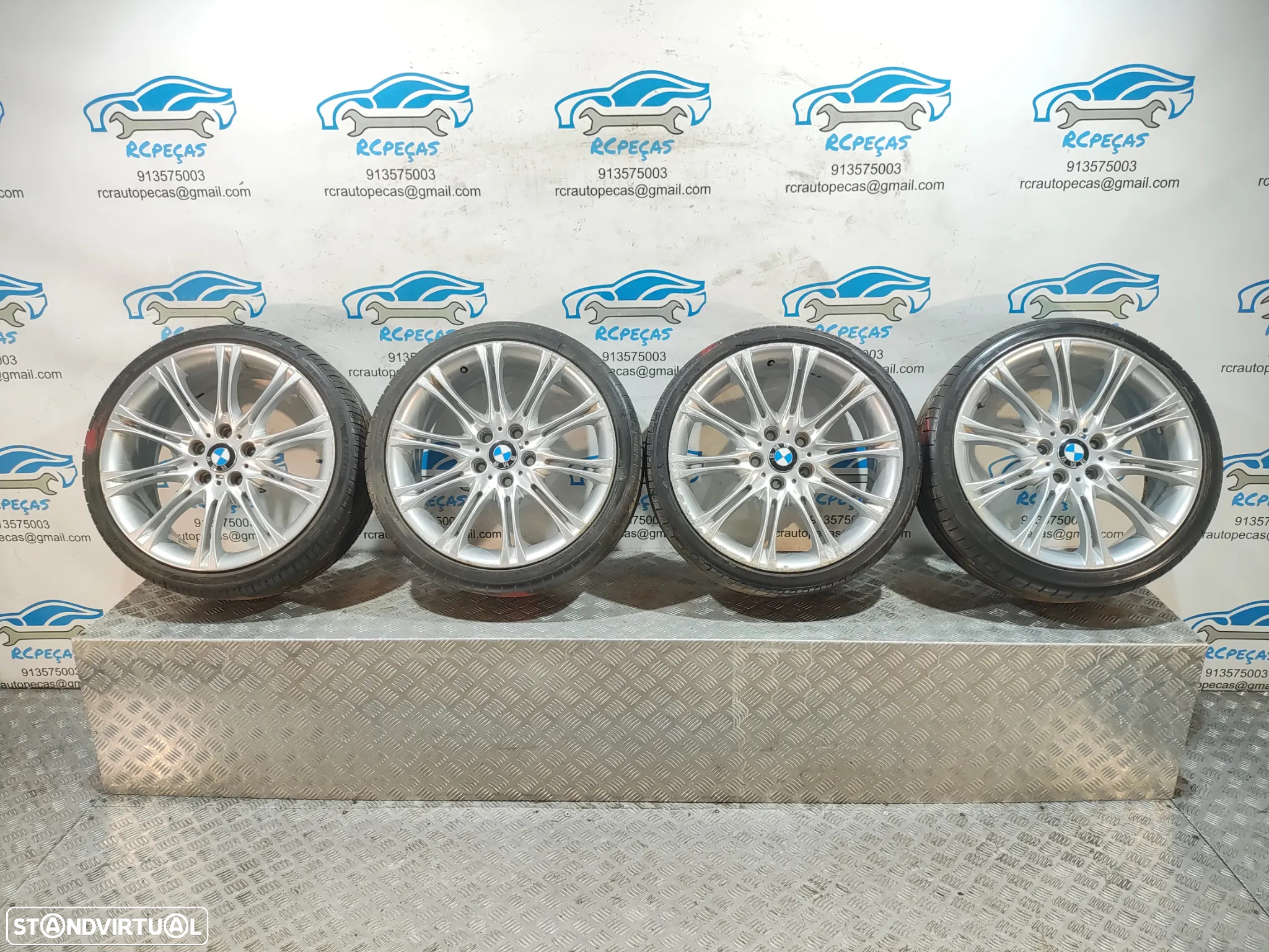 Conjunto Jantes 19 BMW Serie 3 E90 E91 E92 E93 8J ET47 5x120 - 12