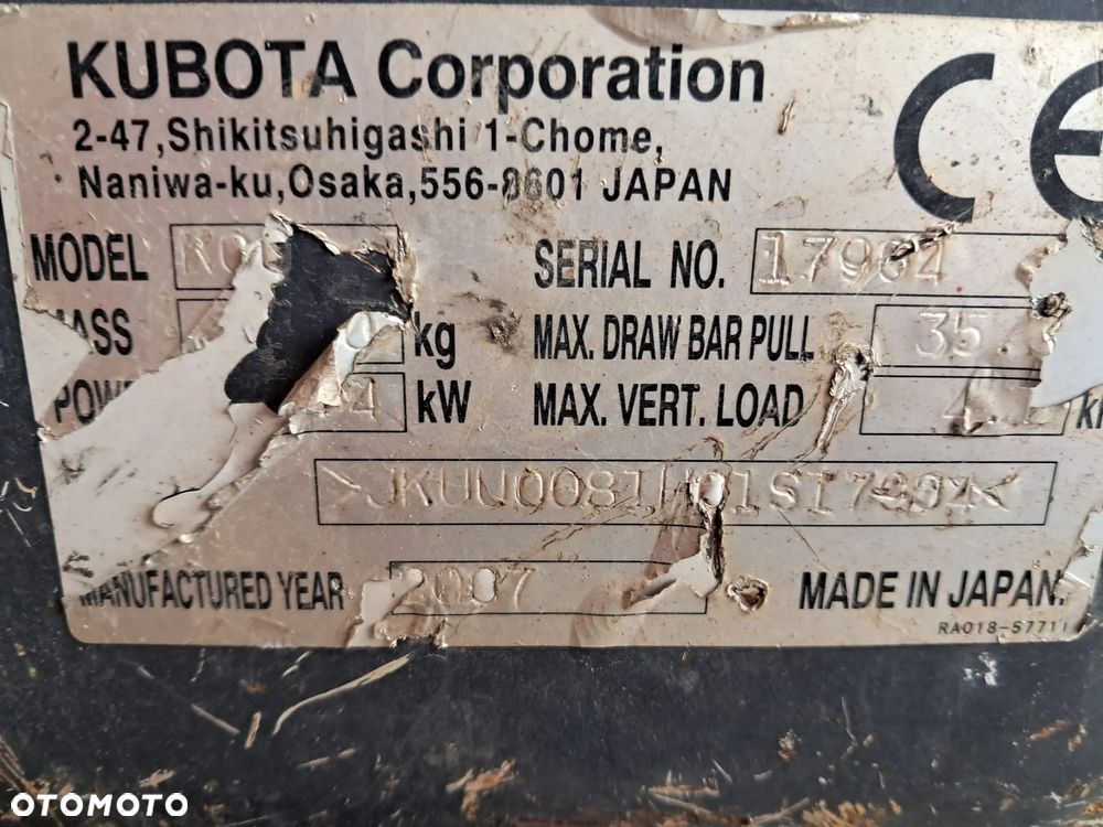Kubota K008 - 9
