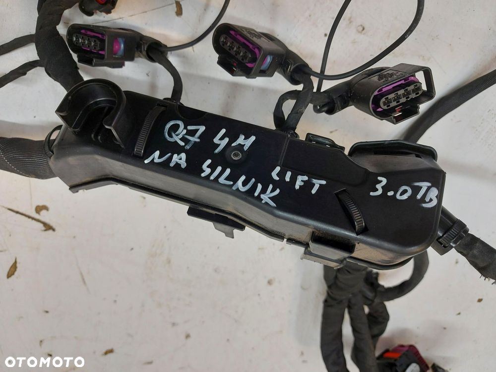 Audi Q7 II LIFT wiązka instalacja na silnik silnika 3.0 tfsi 06m971595bq - 2