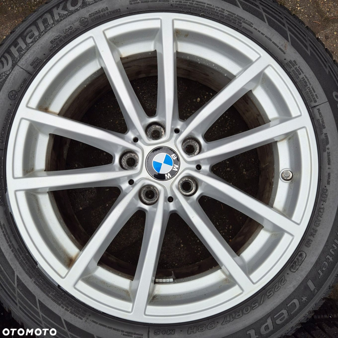 ZIMA FELGI KOŁA 17 BMW 3 G20 G21 4 G22 G23 G26 225/50 R17 HANKOOK 2022r - 5