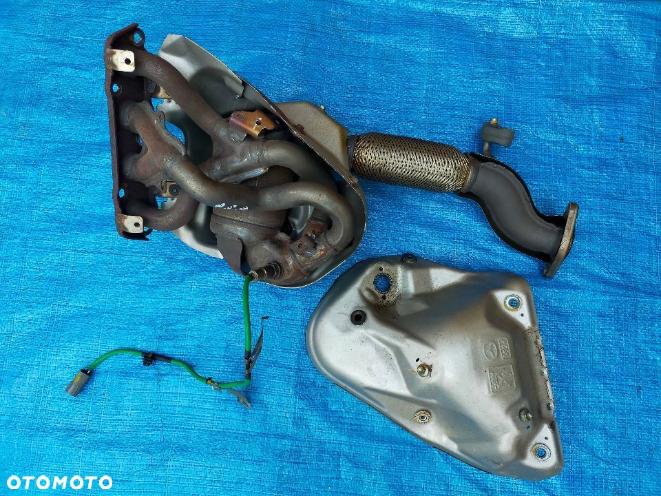 Mazda 2 DJ 1.5 Benzyna Kolektor Wydechowy Katalizator Sonda 2018 - 1