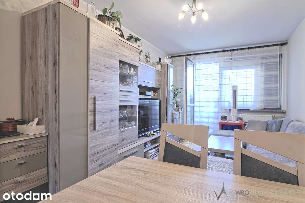 Pełen rozkład/3 pok/balkon/teren zamknięty/parking