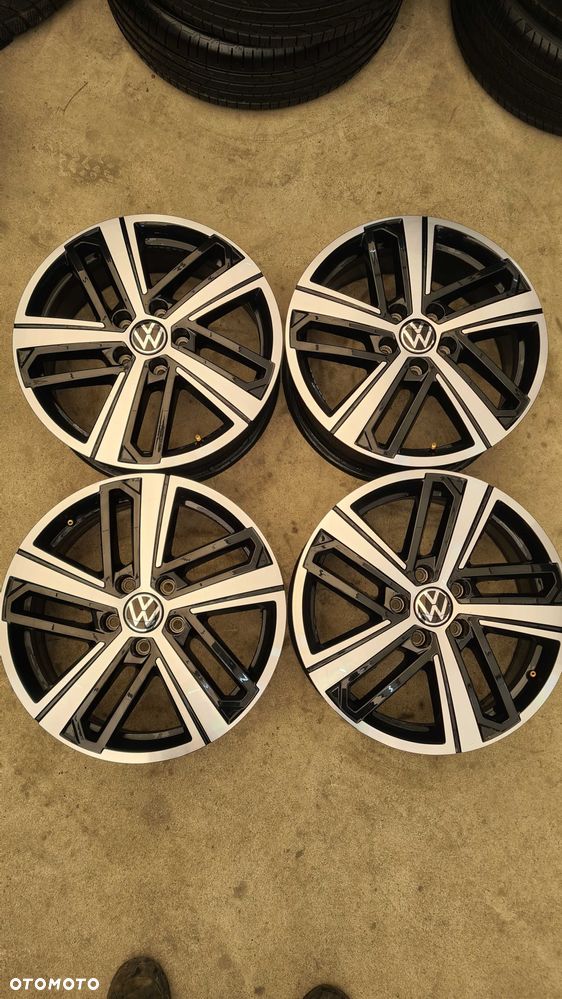 Felgi aluminiowe VOLSWAGEN TOURAN GOLF ! 17 Cali ! BDB STAN MONTAŻ! - 2