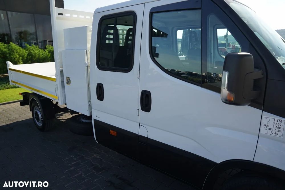 Iveco DAILY 35-140 / BASCULABILĂ - 2,6 M / CABINĂ DUBLĂ - 6 LOCURI / MANUALĂ / EURO 6 - 24