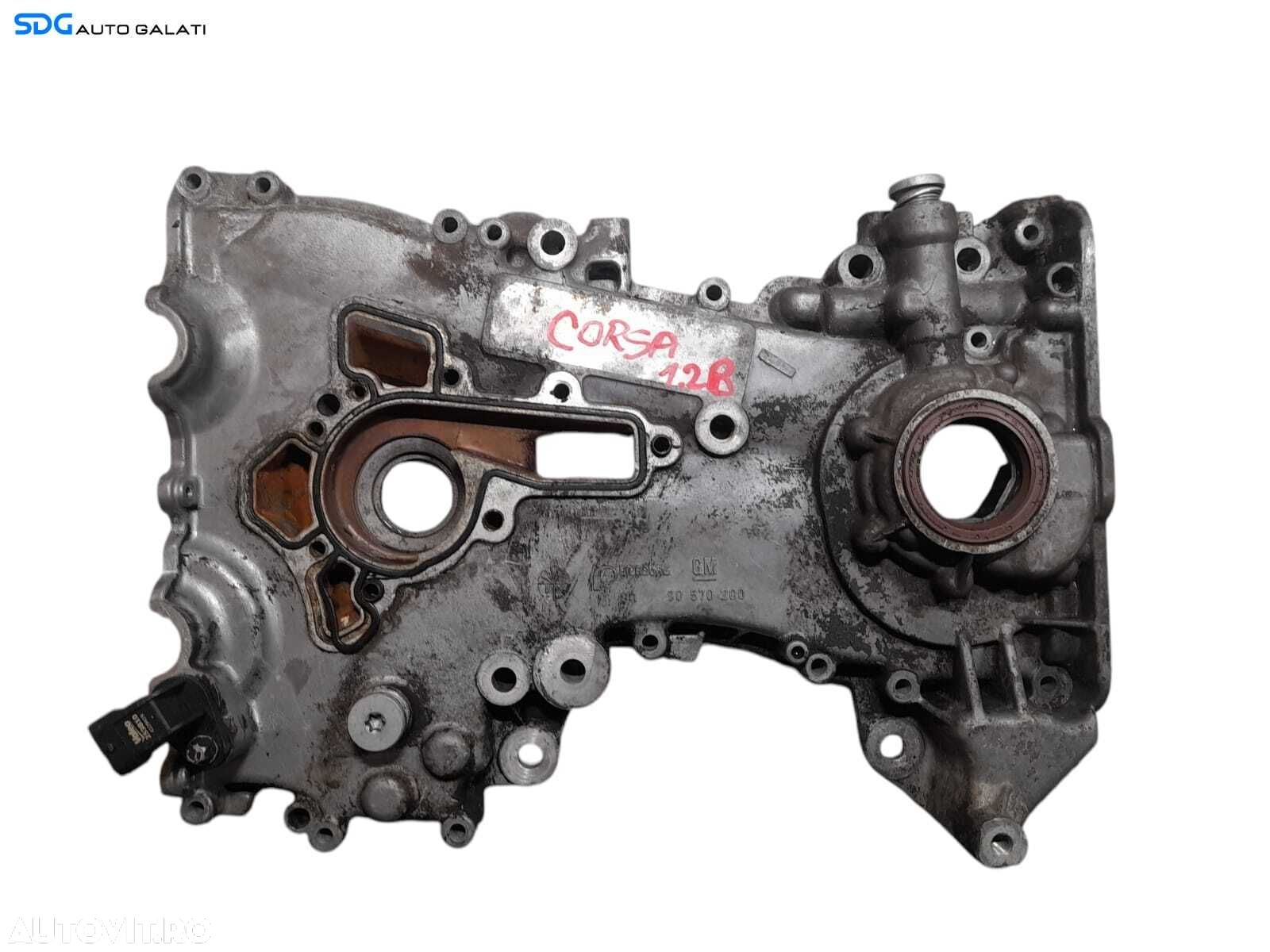 Capac Distributie cu Pompa Ulei Opel Corsa C 1.2 B Z12XE 2000 - 2006 Cod 90570200 [N1231] - 1