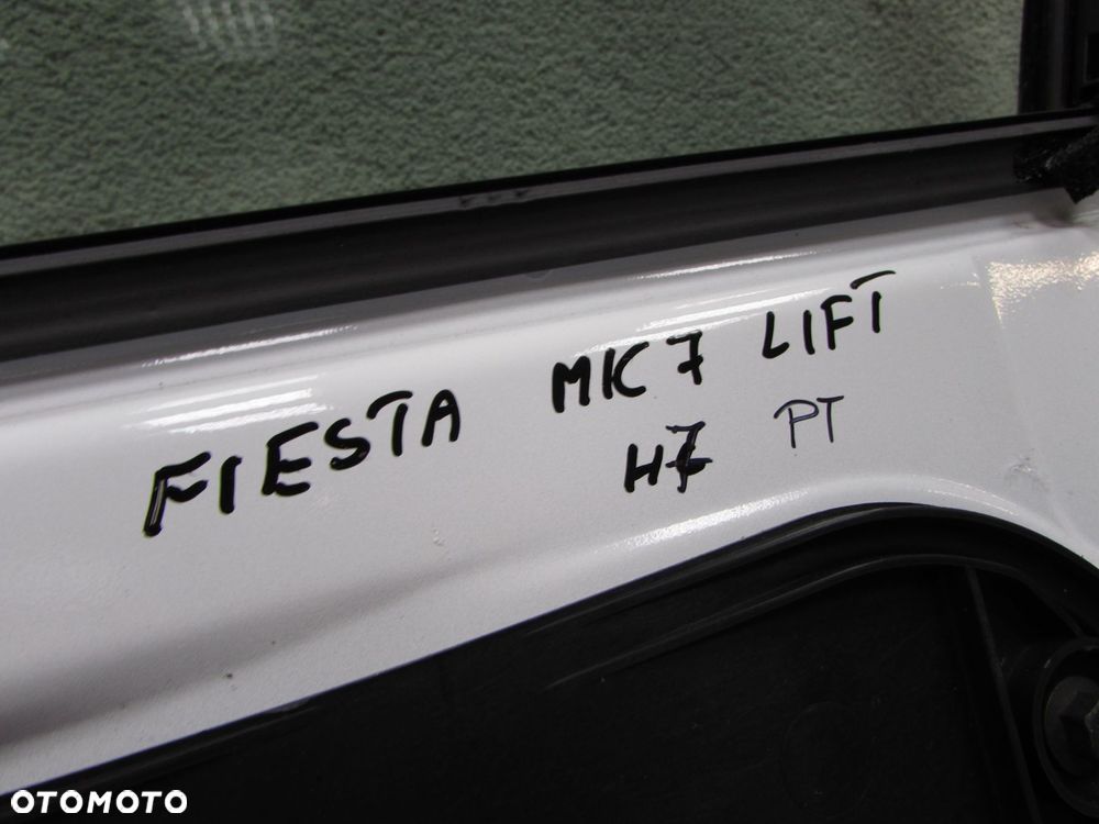FORD FIESTA MK7 VII LIFT 12-17 DRZWI TYL PRAWE KPL FROZEN WHITE H7 DO ZALOZENIA - 13