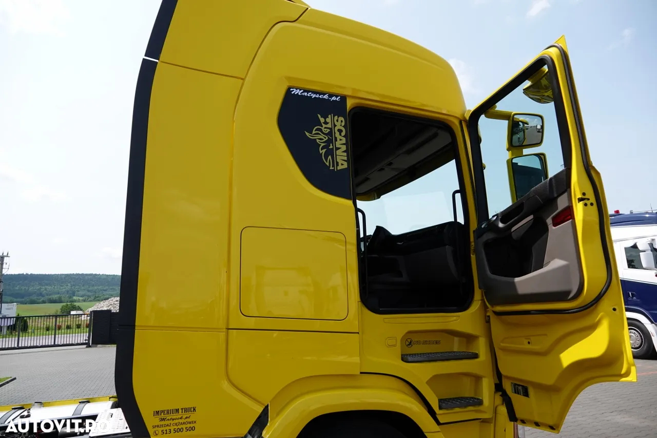 Scania S 500 / RETARDER / AER CONDIȚIONAT PARCARE / ANVELOPE 100% / CONTRACT POST-SERVICE / IMPORTAT - 32