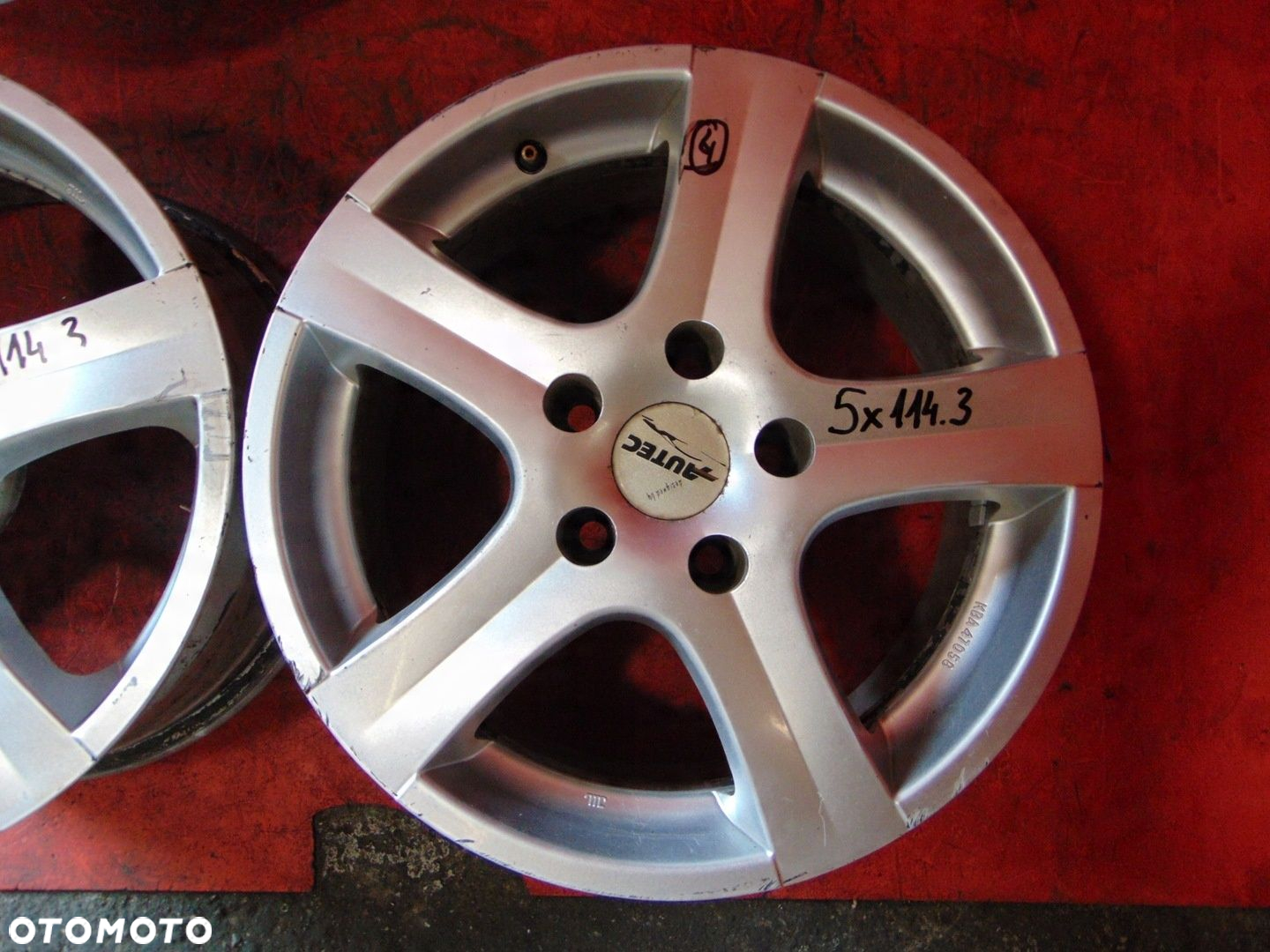RENAULT MAZDA TOYOTA NISSAN FELGI ALUMINIOWE 16 AUTEC 5x114.3 7J ET38 - 8