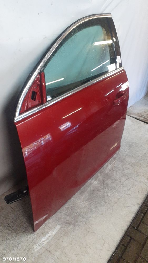 / DRZWI PRZÓD PRZEDNIE LEWE OPEL INSIGNIA 1 I A Z50C BORDO BORDOWE - 4