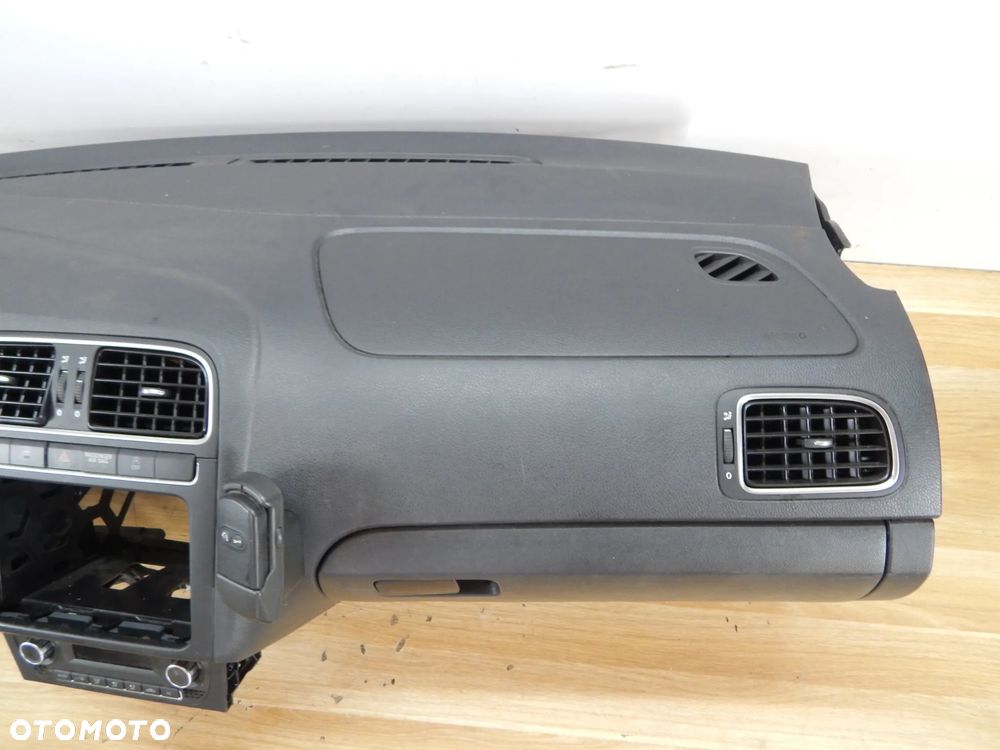 Deska rozdzielcza kokpit pas bezp poduszka airbag VW Polo V 6R 09-17 Łuków części - 3