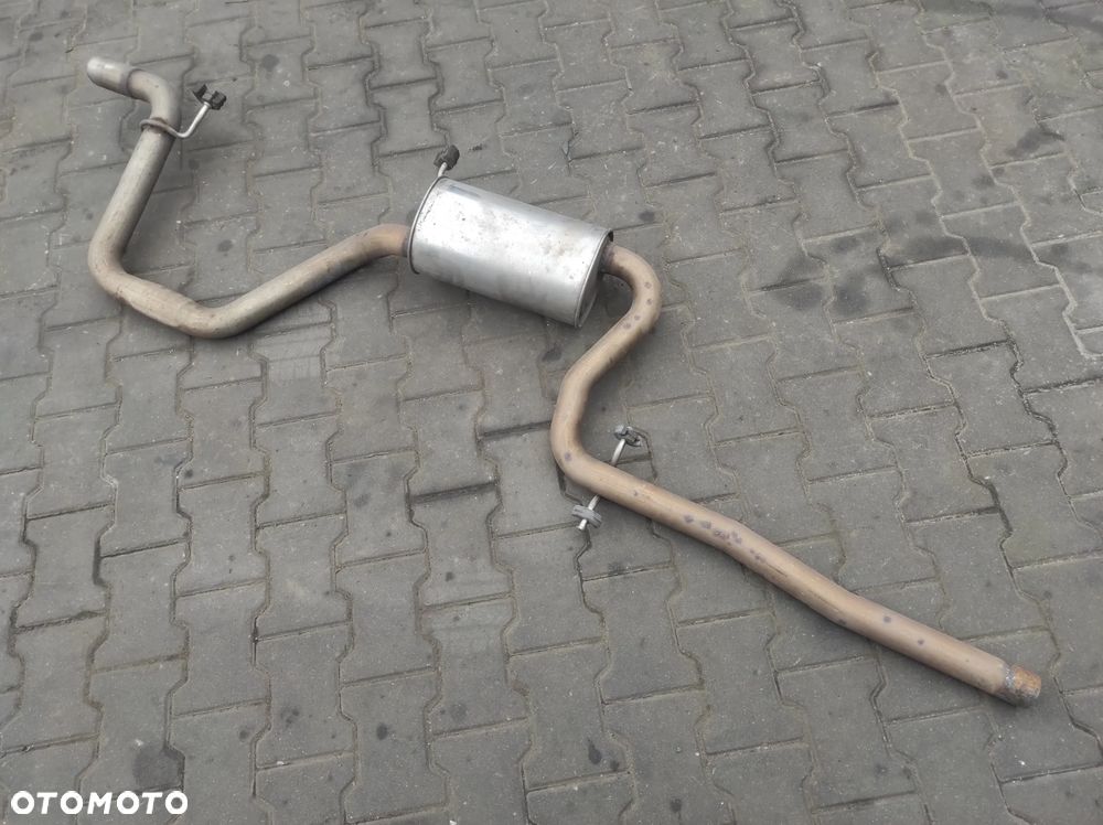 1.6 TDI WYDECH UKŁAD WYDECHOWY RURA TŁUMIK ŚRODKOWY KOŃCOWY VW GOLF 6 AUDI A3 8P SEAT LEON 2 WYSYŁKA !!!! - 3