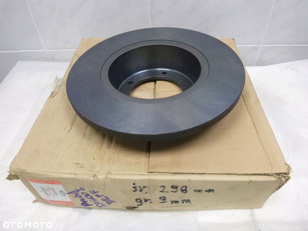 LAND ROVER DISCOVERY I TARCZE HAMULCOWE PRZÓD PRZEDNIE KOMPLET NOWY ORYGINAŁ - 2