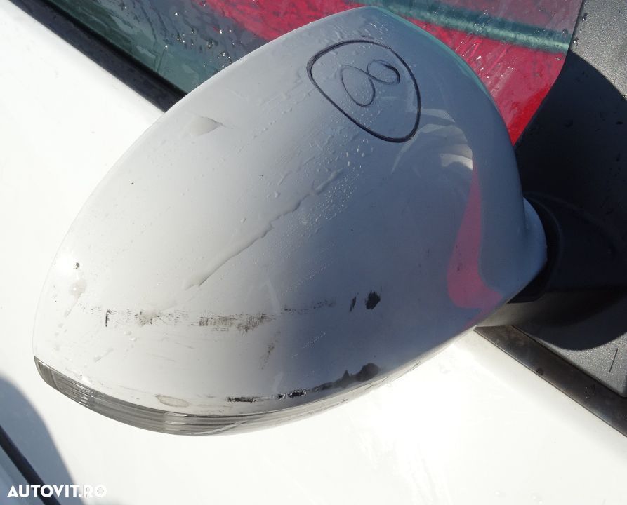 Oglinda dreapta Volkswagen Golf 5 Plus din 2008 volan pe stanga - 1