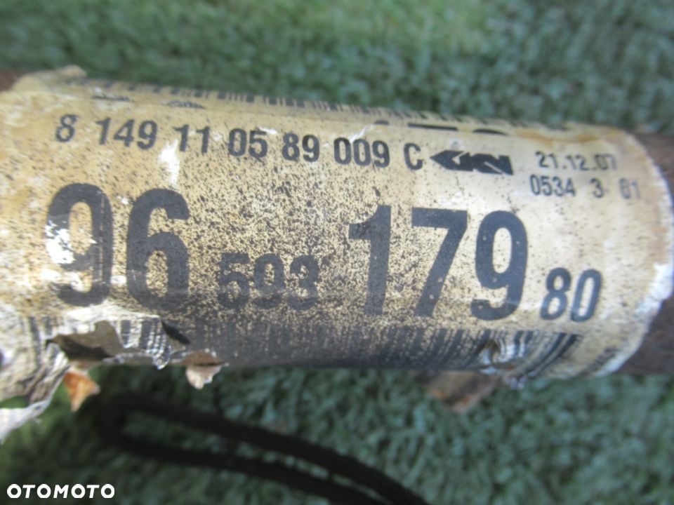 PÓŁOŚ PRAWA PEUGEOT 207 1.6 VTI BENZYNA - 3