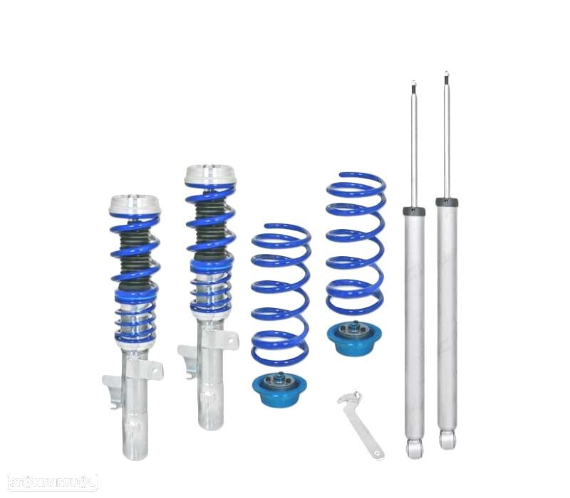 SUSPENSÃO REGULÁVEL COILOVER BLUE LINE PARA FORD FOCUS DA3 - 1