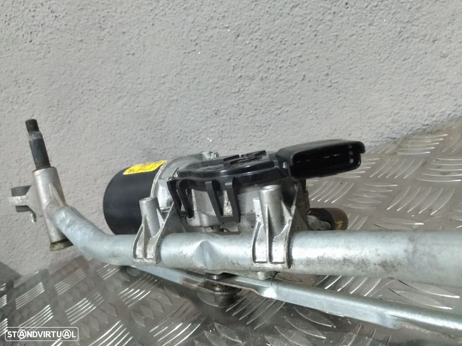 Motor Limpa para Brisas e Estrutura Citroen C3 II 2013 a 2016 - 2