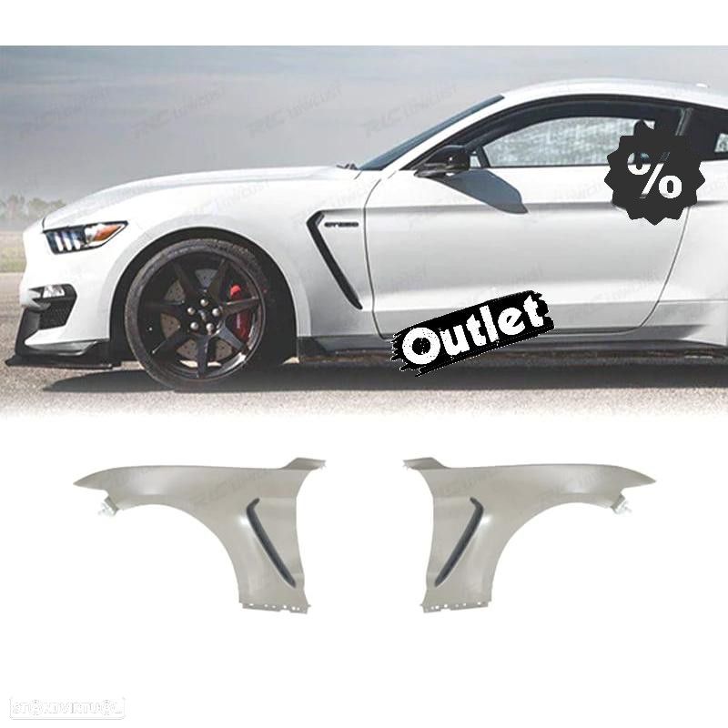 C014047C3 PARALAMAS FORD MUSTANG 15-17 LOOK GT500 - 1